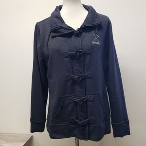 Renu Bruzer SD Mines Logo Navy Toggle Jacket XL Collegiate Zip Up Drawstring